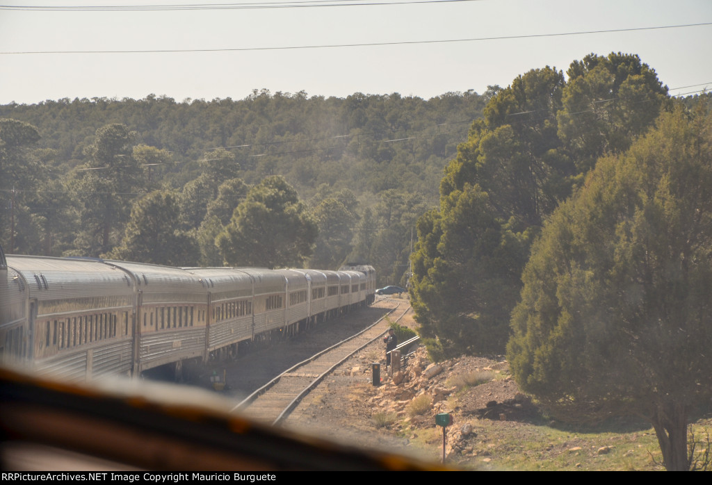 Grand Canyon Railway at the Grand Canyon Village Station